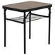 Стіл Bo-Camp Garland 60x45 cm Black/Wood look (1404195) DAS3072 фото 5