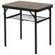 Стіл Bo-Camp Garland 60x45 cm Black/Wood look (1404195) DAS3072 фото 3
