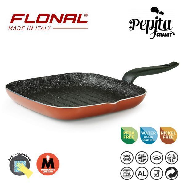 Сковорода-гриль Flonal Pepita Granit 28x28 см (PGFBS2850)_Discounted DAS3671 фото