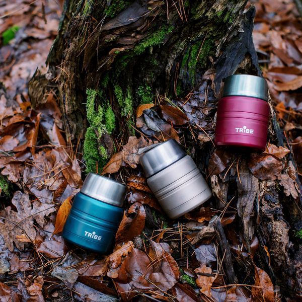 Термос Tribe Food Jar харчовий 0,35 л T-DE-0021, red T-DE-0021-red фото