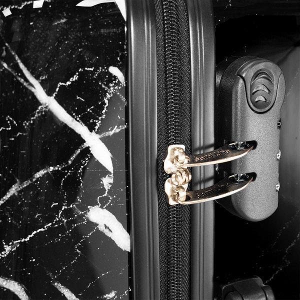 Чемодан Semi Line 28" (L) Black Marble (T5730-3) DAS3194 фото