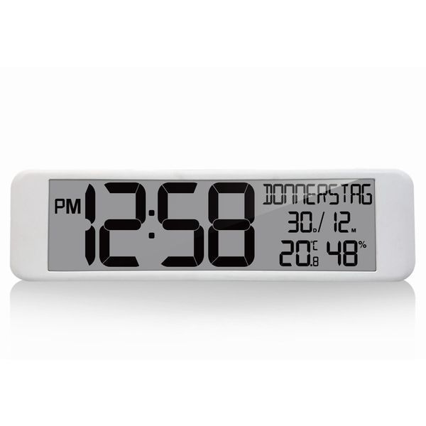 Часы настенные Technoline WS8120 White (WS8120) DAS2504 фото