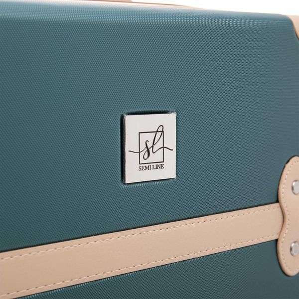 Валіза Semi Line 24" (M) Green-Navy (T5838-3) Discounted DAS3617 фото