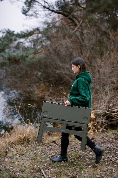 Стіл Tribe Camp Table Low пластиковий T-EF-0003-olive T-EF-0003-olive фото