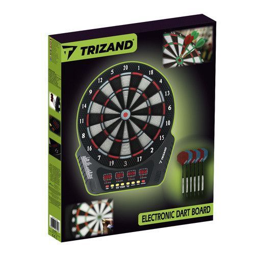 Электронная мишень для дартса 27 игр + дротики Trizand 22814 37643 фото
