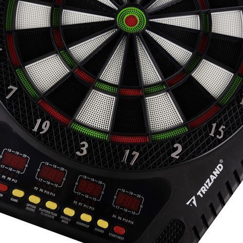 Электронная мишень для дартса 27 игр + дротики Trizand 22814 37643 фото