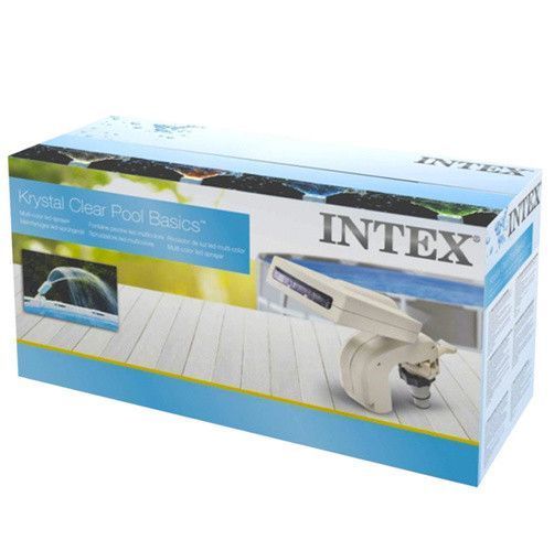 Фонтан для бассейна Intex 28089 с LED подсветкой, гидроэлектрическийkruzz 32849 фото