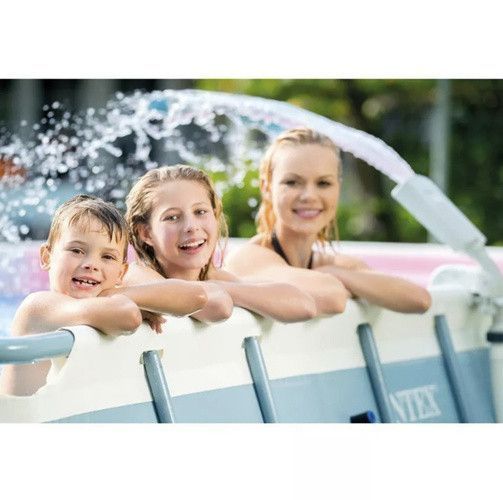 Фонтан для бассейна Intex 28089 с LED подсветкой, гидроэлектрическийkruzz 32849 фото