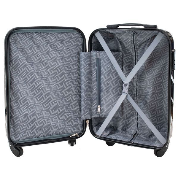 Чемодан Semi Line 20" (S) Black Marble (T5730-1) DAS3196 фото