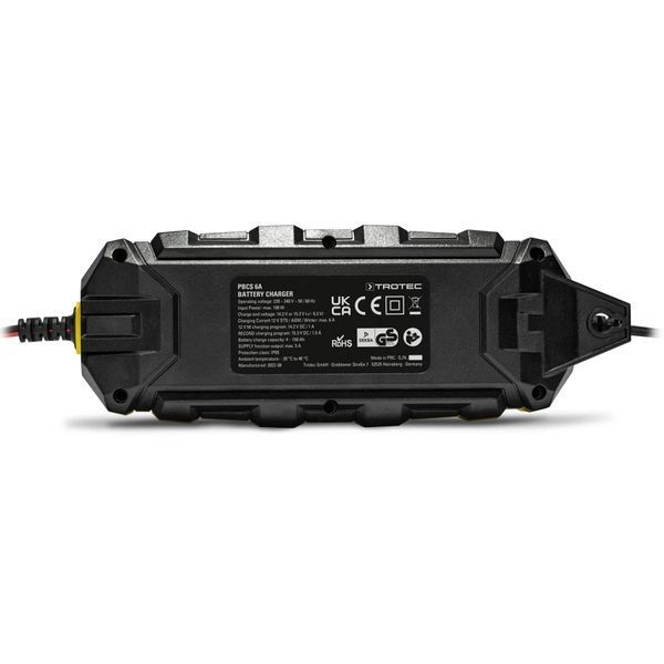 Зарядное устройство для автомобильного аккумулятора Trotec PBCS 6A, 12V, 4-150Ah (4675000010) DAS2859 фото