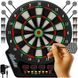 Электронная мишень для дартса 27 игр + дротики Trizand 22814 37643 фото 1
