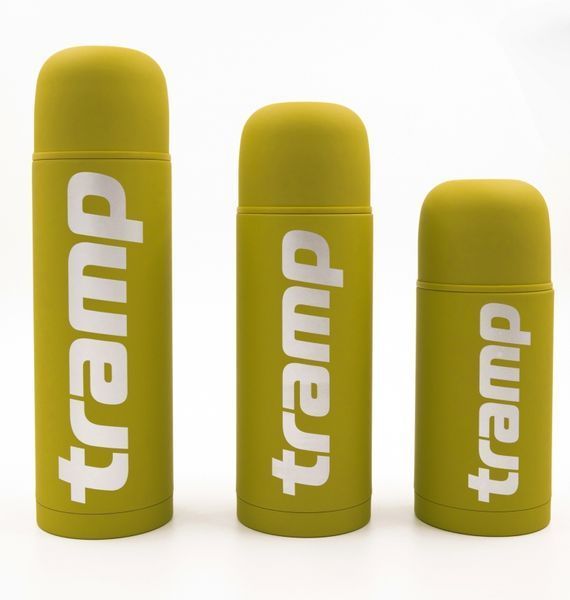 Термос TRAMP Soft Touch 1 л, Жовтий TRC-109-yellow фото