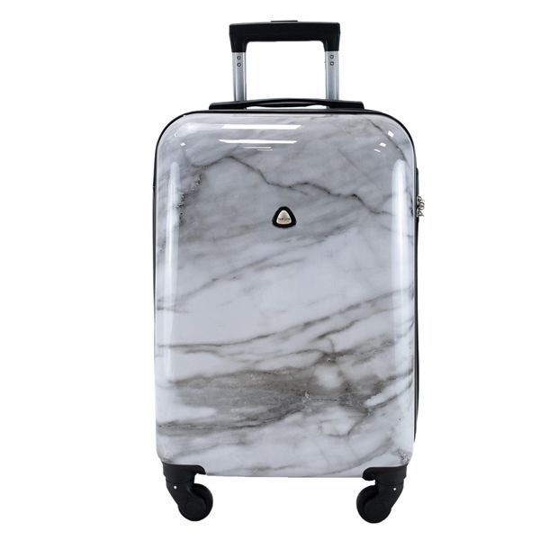 Чемодан Semi Line 20" (S) White Marble (T5731-1) DAS3197 фото