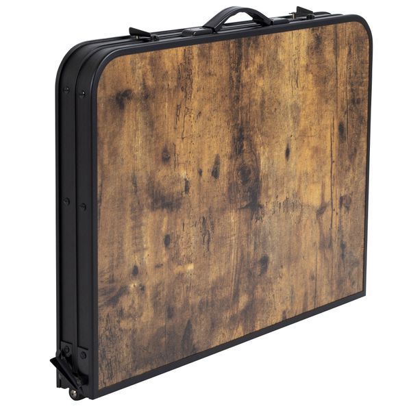 Стіл Bo-Camp Decatur 90x60 cm Black/Wood look (1404200) DAS1196 фото