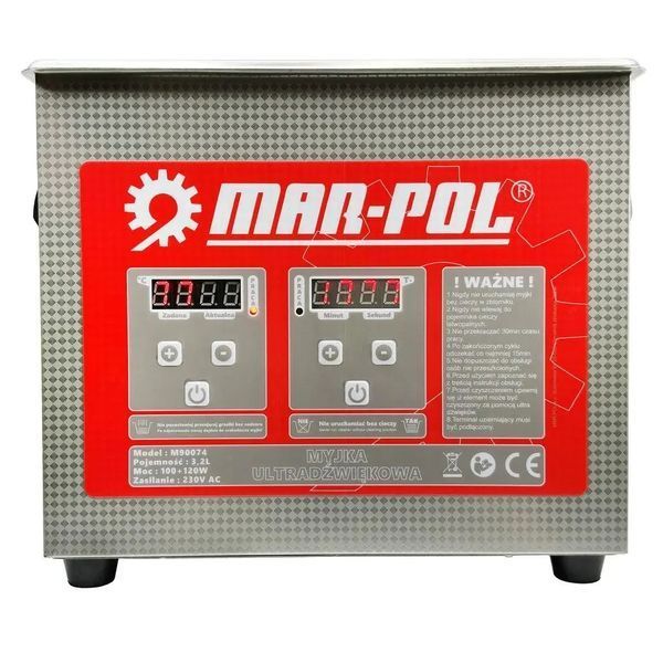 Ультразвуковая ванна очиститель Mar-Pol M90074 3,2 л 21755 фото