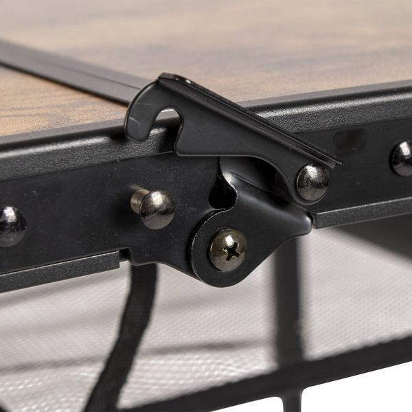 Стіл Bo-Camp Decatur 90x60 cm Black/Wood look (1404200) DAS1196 фото
