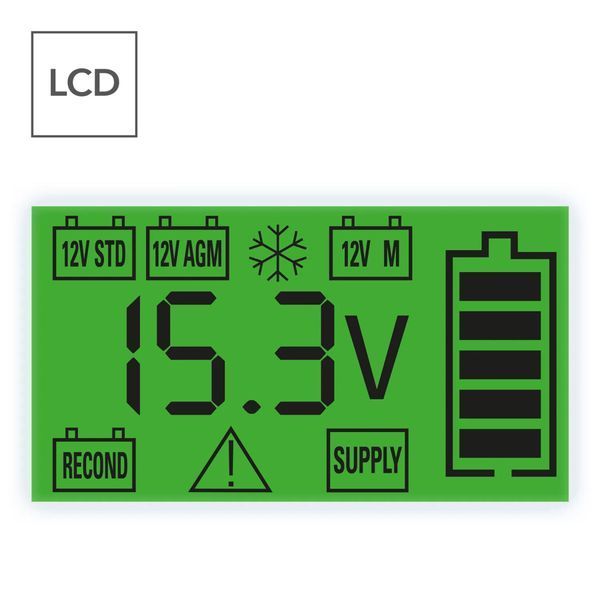Зарядное устройство для автомобильного аккумулятора Trotec PBCS 4A, 12V, 4-120Ah (4675000005) DAS2860 фото
