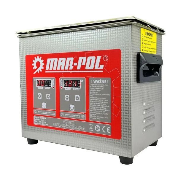Ультразвуковая ванна очиститель Mar-Pol M90074 3,2 л 21755 фото