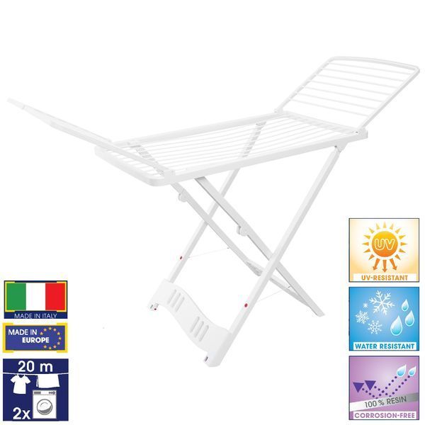 Сушарка для білизни підлогова Casa Si Resin 20m White (CS92066Q01) Discounted DAS3644 фото