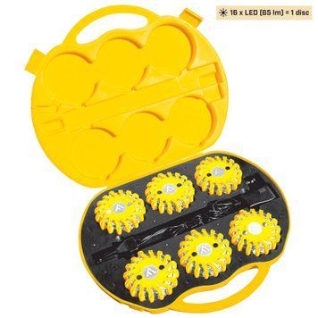Комплект ліхтарів професійних Mactronic M-Flare (65 Lm) Yellow Magnet Synch Recharg 12/220V (PSD0016 DAS303750 фото