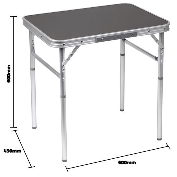 Стіл Bo-Camp 60x45 cm Grey (1404385) DAS3077 фото
