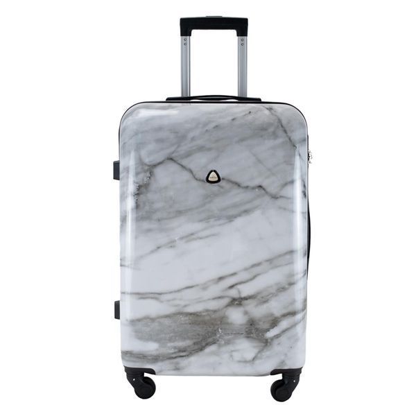 Чемодан Semi Line 24" (M) White Marble (T5731-2) DAS3198 фото