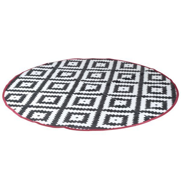 Коврик для пикника Bo-Camp Falconwood Round Black/White (4271100) DAS1170 фото