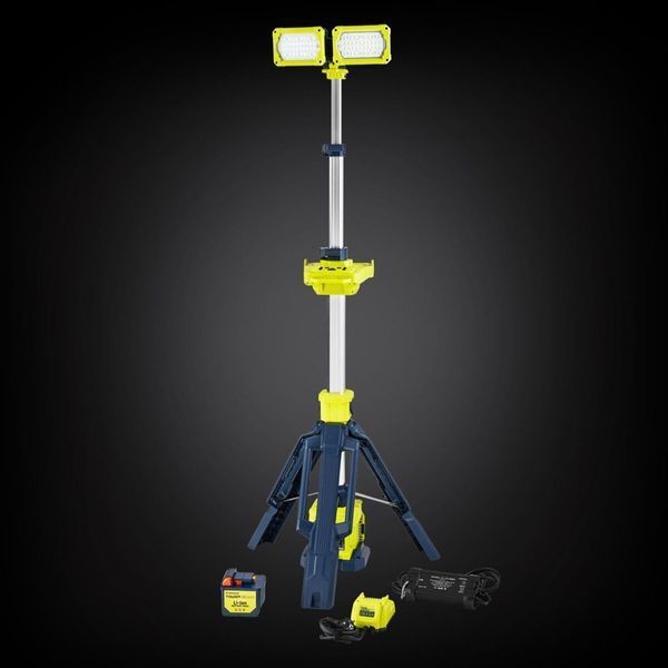 Прожектор профессиональный Mactronic Tower Beam (12 000 лм) с функцией Powerbank Recharg 24,5/230 В (PFL0300) DAS303721 фото