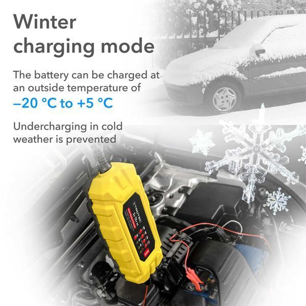Зарядное устройство для автомобильного аккумулятора Trotec PBCS 2A, 12V, 4-60Ah (4675000001) DAS2861 фото