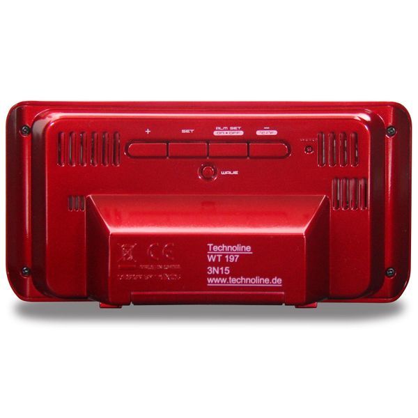 Часы настольные Technoline WT197 Red (WT197) DAS2673 фото