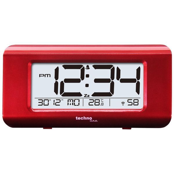 Часы настольные Technoline WT197 Red (WT197) DAS2673 фото