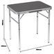 Стіл Bo-Camp 60x45 cm Grey (1404385) DAS3077 фото 6