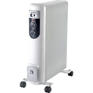 Обогреватель масляный Vortex VO4221 11 ребер 2500W White 12417 фото