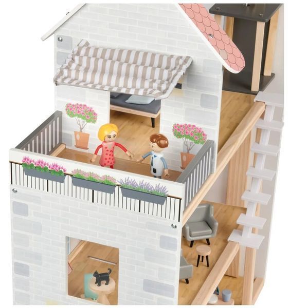 Кукольный домик XXL PlayTive с бассейном 54 детали Германия 32312 фото
