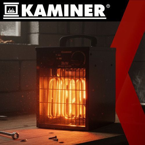 Электрический обогреватель 3000 Вт Kaminer 26072 47865 фото