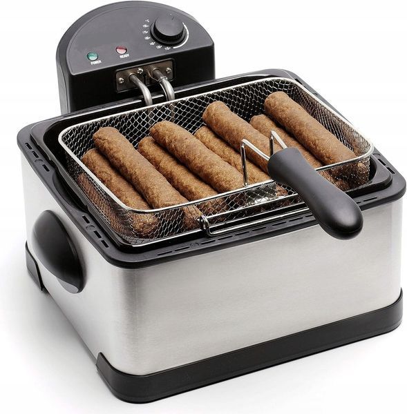 Фритюрница Clatronic FR 3195 4л 2000 Вт 3 корзины 12272 фото