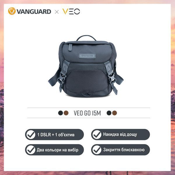 Сумка Vanguard VEO GO 15M Black (VEO GO 15M BK) DAS1879 фото