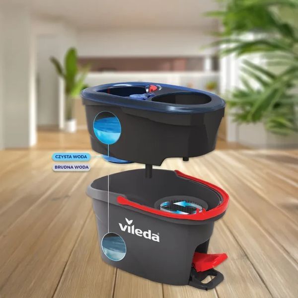 Набор для уборки Vileda H2prO двухкамерная технология ведра НОВИНКА 2025 37362 фото