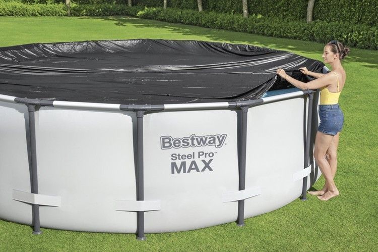 Тент для каркасного бассейна 305 см BESTWAY 58036 21349 фото