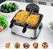 Фритюрница Clatronic FR 3195 4л 2000 Вт 3 корзины 12272 фото 1