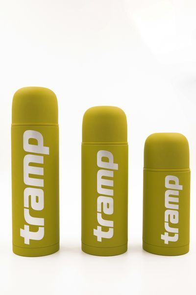 Термос TRAMP Soft Touch 0,75 л, Жовтий TRC-108-yellow фото