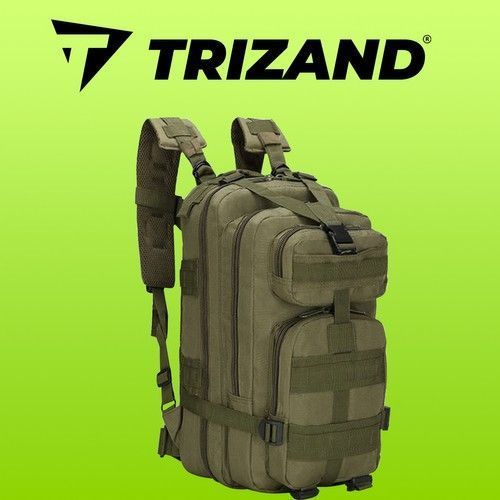 Военный тактический рюкзак Military XL 38л Trizand 8920 17245 фото