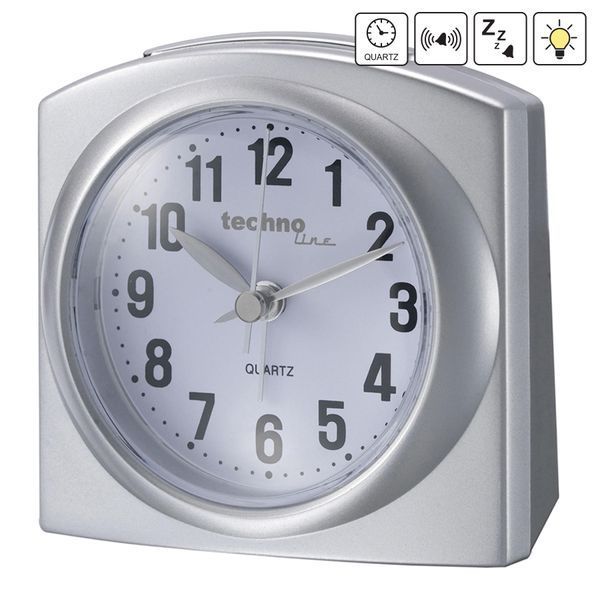 Годинник настільний Technoline Modell L Silver (Modell L silber) DAS1604 фото