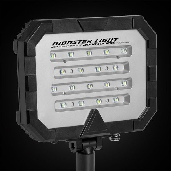 Прожектор профессиональный Mactronic Monster Light Mini Rescue (18 000 Lm) Recharge (PFL0151-E-ORANGE) DAS303724 фото