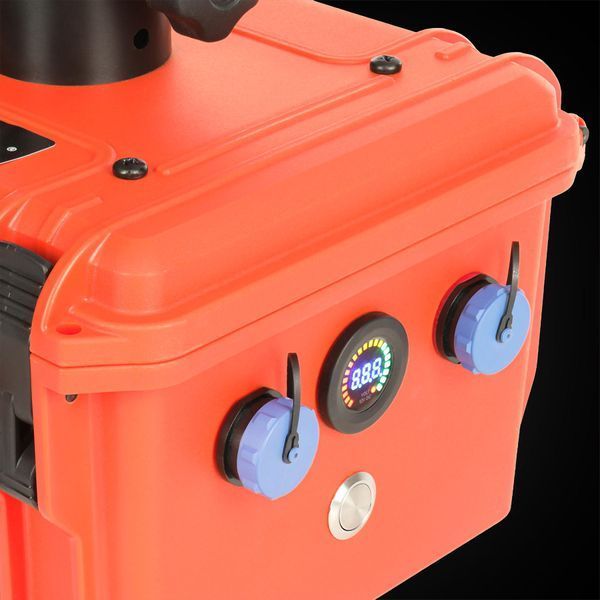 Прожектор профессиональный Mactronic Monster Light Mini Rescue (18 000 Lm) Recharge (PFL0151-E-ORANGE) DAS303724 фото