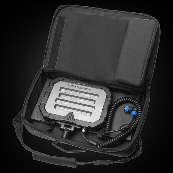 Прожектор профессиональный Mactronic Monster Light Mini Rescue (18 000 Lm) Recharge (PFL0151-E-ORANGE) DAS303724 фото