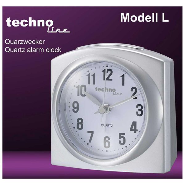 Годинник настільний Technoline Modell L Silver (Modell L silber) DAS1604 фото