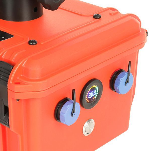 Прожектор профессиональный Mactronic Monster Light Mini Rescue (18 000 Lm) Recharge (PFL0151-E-ORANGE) DAS303724 фото