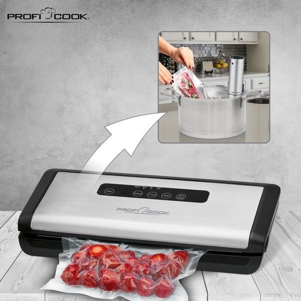 Вакууматор ProfiCook PC-VK 1146 вакуумный упаковщик 120 Вт 13394 фото