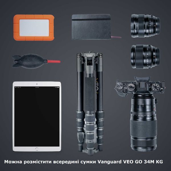 Сумка Vanguard VEO GO 34M Khaki-Green (VEO GO 34M KG) DAS1315 фото